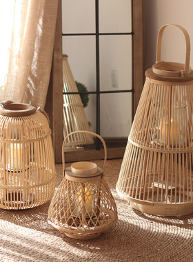 ins北欧风烛台样板房装饰摆件