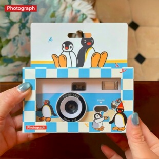 Pingu企鹅胶片相机可换胶卷非一次性相机圣诞礼物生日送女生闺蜜