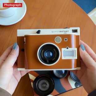 lomography乐魔拍立得相机一次成像复古实用生日礼物送女生男生