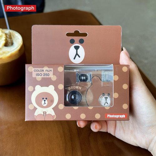 【圣诞礼物】布朗熊胶片相机