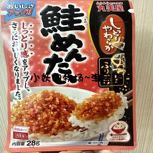 现日本原装丸美屋ふりかけ 三文鱼鲑明太子拌饭料 柔软饭团料28g