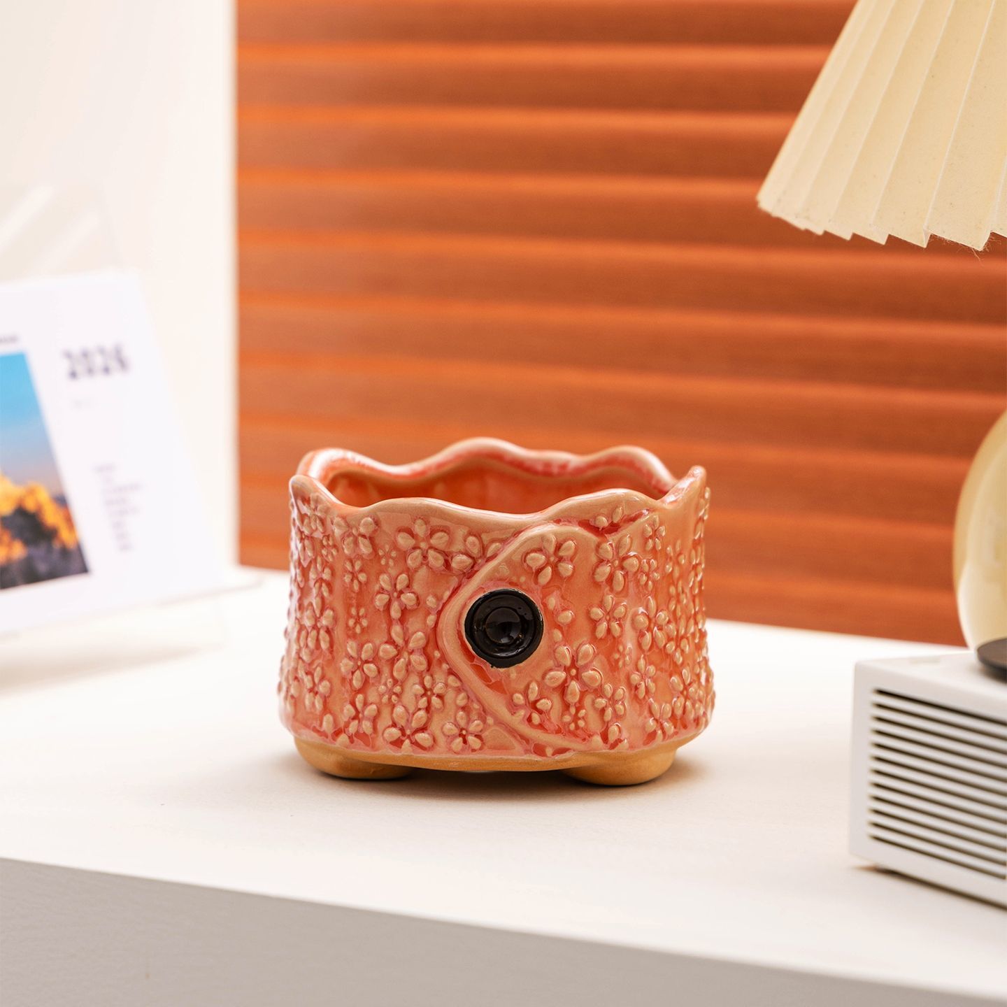 多肉花盆陶瓷透气有孔精美高颜值创意个性造型简约室内桌面装饰