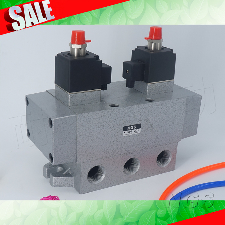 三位五通双电控滑阀k35d2h/k35d2-6/8/10/15/20/25/32/40y/p