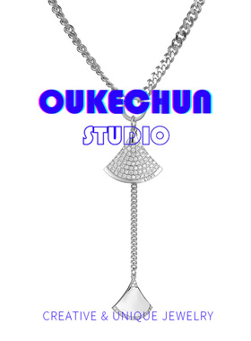 小众项链ins钛钢链条女