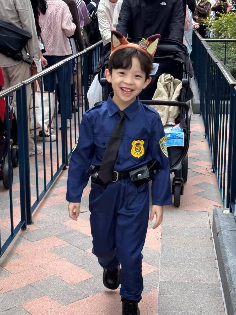 疯狂动物城cos服兔朱迪豹警官尼克狐牛局cosplay衣服拟人装扮现货