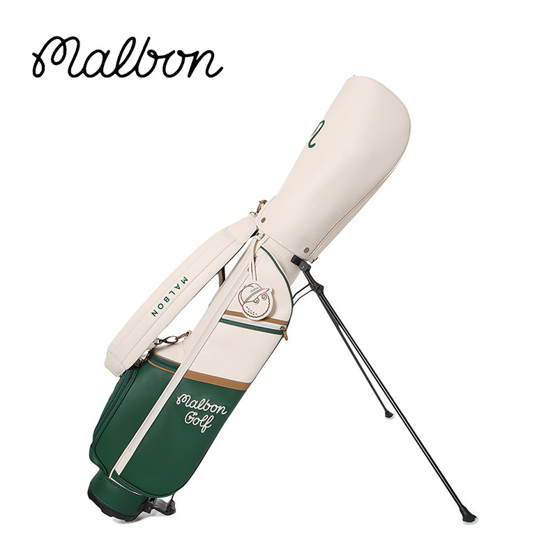 malbon原装高尔夫球包男女同款枪包便携式户外球杆小型半套支架包