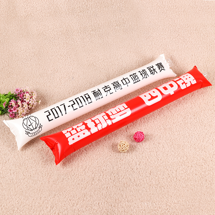 加厚充气加油棒 学校运动会助威欢呼啦啦棒 派对气氛打击棒球迷棒