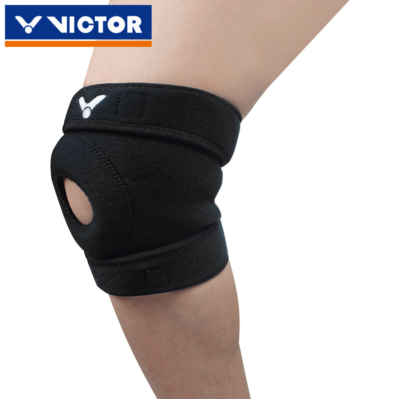 威克多victor胜利羽毛球运动护膝sp182高弹力可调节篮球登山骑行