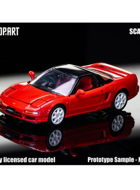 TopArt 1:64 本田 NSX-R NA1 1992-95 可跳灯 金全开仿真汽车模型