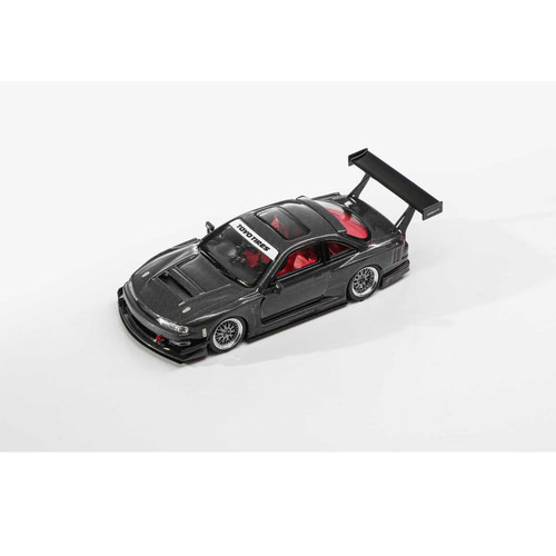 Mortal 1:64 S14 GT-SPEC V2 SEIIJI OOKAWARA 黑碳 汽车模型