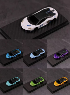 GW GOD'WEALTH 1:64 兰博基尼 Aventador SVJ 63# 树脂汽车模型