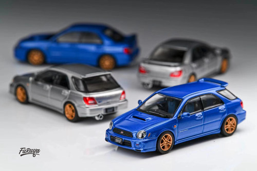 Furuya 1:64 斯巴鲁 翼豹 Impreza WRX STI 七代 合金汽车模型