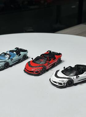 DCM 1:64 Mansory F9XX Spider 敞篷 合金仿真汽车模型