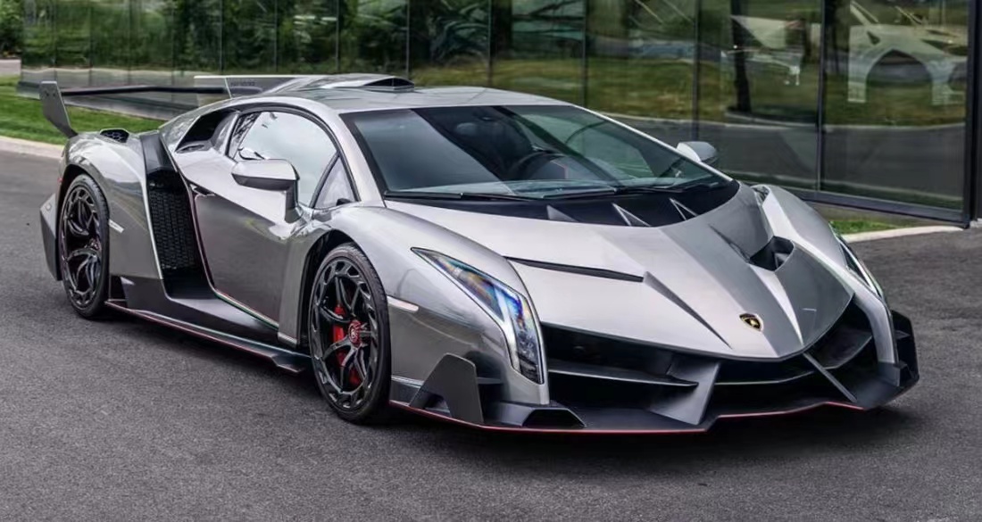 HH MODEL 1:18 兰博基尼 Supercar Veneno 毒液 硬顶 汽车模型