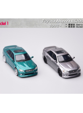 Model One 1:64 丰田 咬地鲨 Altezza RS200 SXE10 合金汽车模型