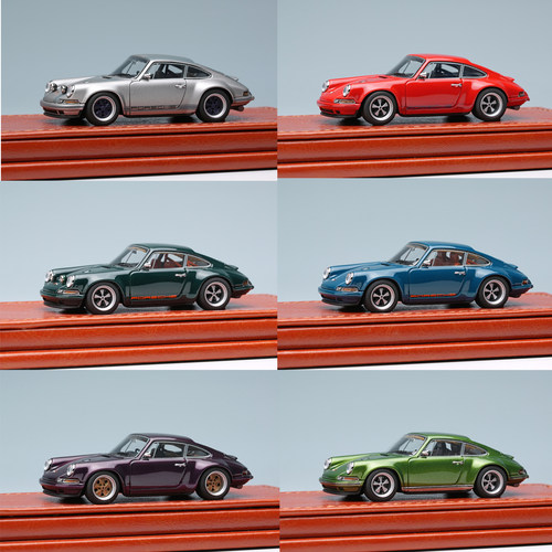 Make Up 1:64 Singer 911 964 Coupe 树脂仿真汽车模型