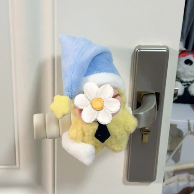 星星人门把手套可爱防碰撞静电秋冬卧室厕所门保护套通用