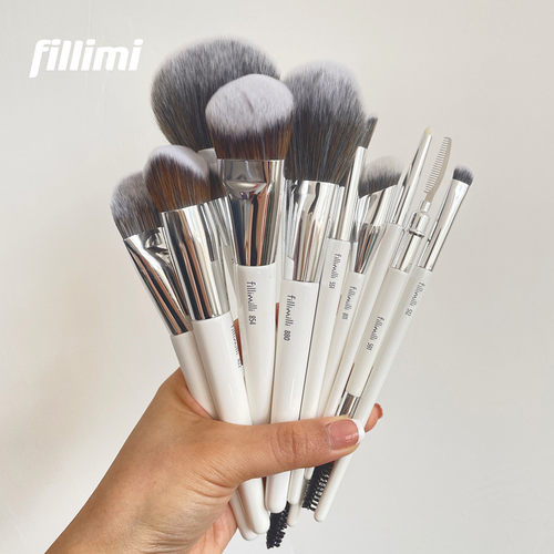 Filli新款白色全系列化妆刷