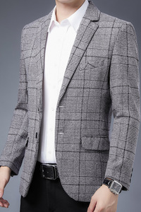 S5019西服 2021春季新款西服男西装韩版休闲外套商务男装P150图片