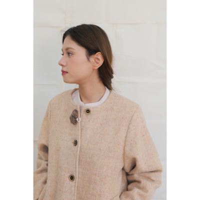 life portrait | 苏格兰Harris Tweed杂点羊毛粗花呢外套