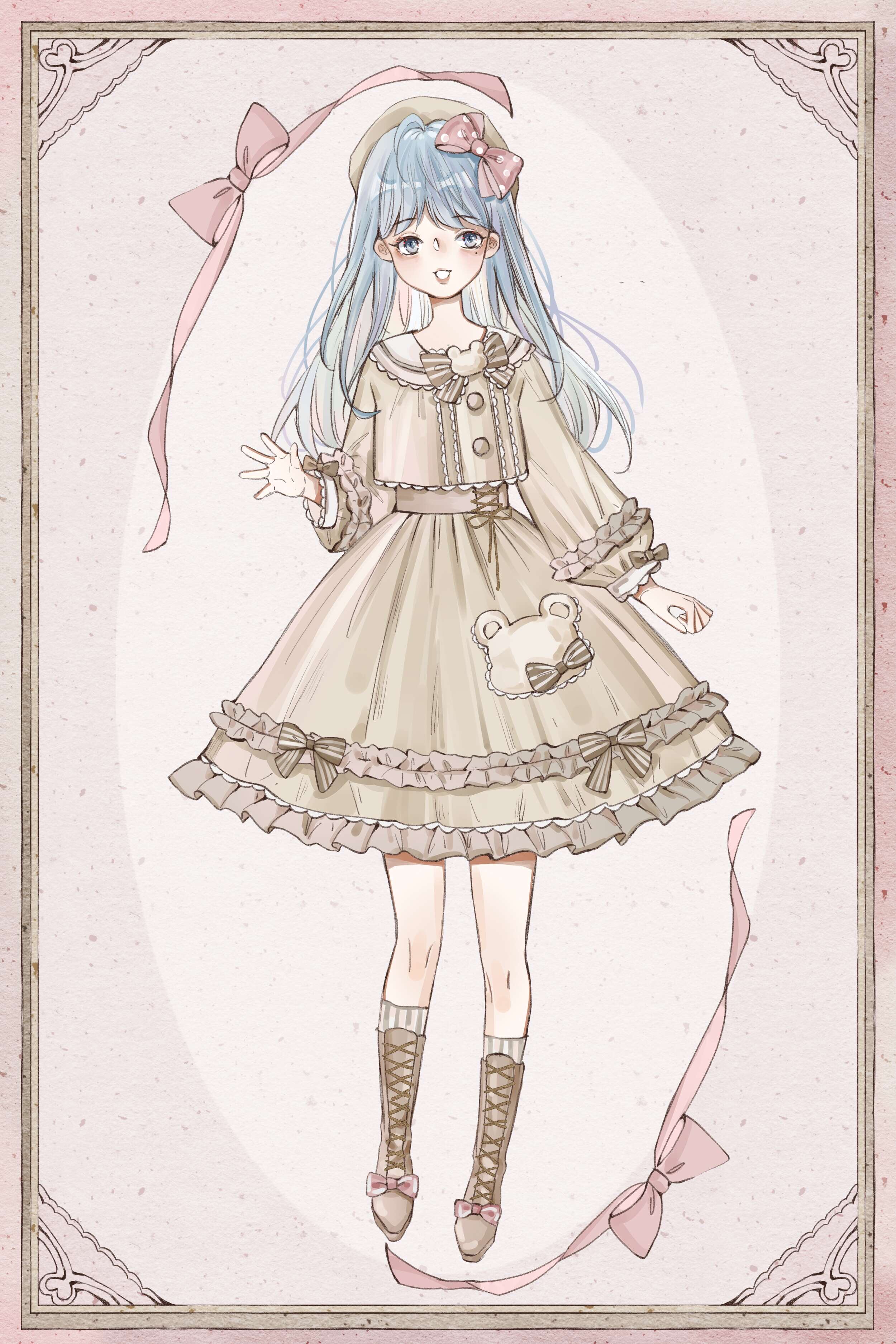 lotus_land幻想乡原创lolita设计