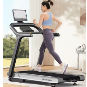 舒华（SHUA）跑步机I5家用款静音减震无刷 电机SH-T580T(钛空灰)