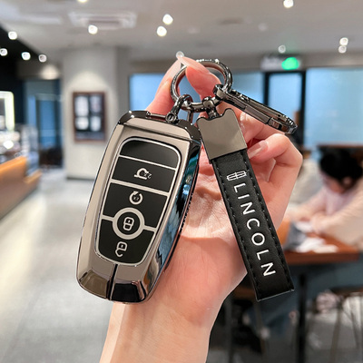适用林肯车钥匙套全包高档耐用男