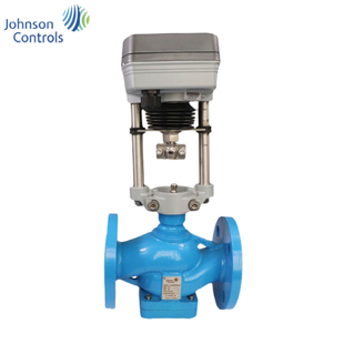 热销江森二三通比例积分调节水阀VGA820球墨铸铁法兰线性座混流阀