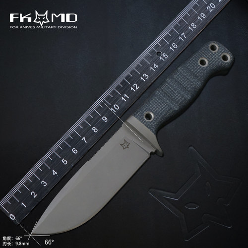 意大利foxknives户外高硬度直刀
