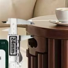 客人备用凳实木可叠放凳子家用结实耐用组合凳小户型圆凳子折叠椅