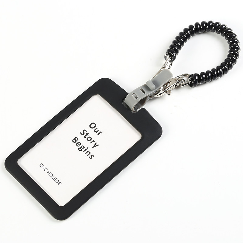 硅胶卡套加弹簧绳公交卡保护套工作伸缩幼儿园接送卡学生一卡通ic,文具电教/文化用品/商务用品,卡套/证件套,淘宝优惠券,粉丝福利购,淘宝优惠卷