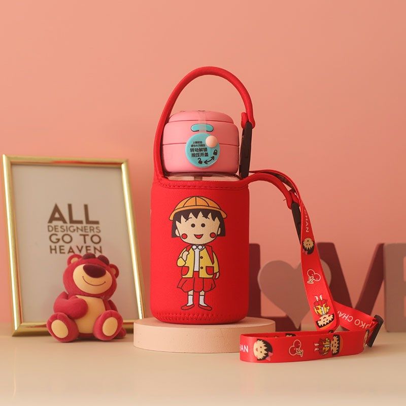 新款手提斜挎式杯套适用UOOHA保温杯500塑料杯580保护套斜挎配件