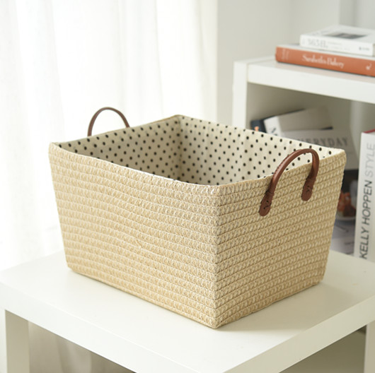 脏衣篮仿藤编脏衣服收纳筐编织储物篮杂物衣物篓收纳篮子大号家用