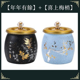 不锈钢烟灰缸高端大气上档次带盖防灰飞家用客厅办公室创意烟缸