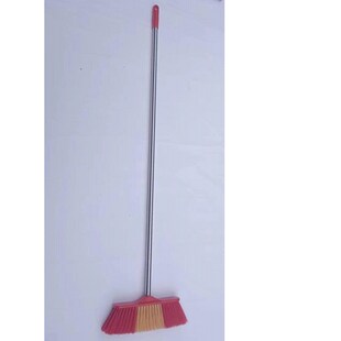 加厚扫帚替换头不锈钢螺纹牙一体杆加长扫把杆不弯腰食堂酒店工厂