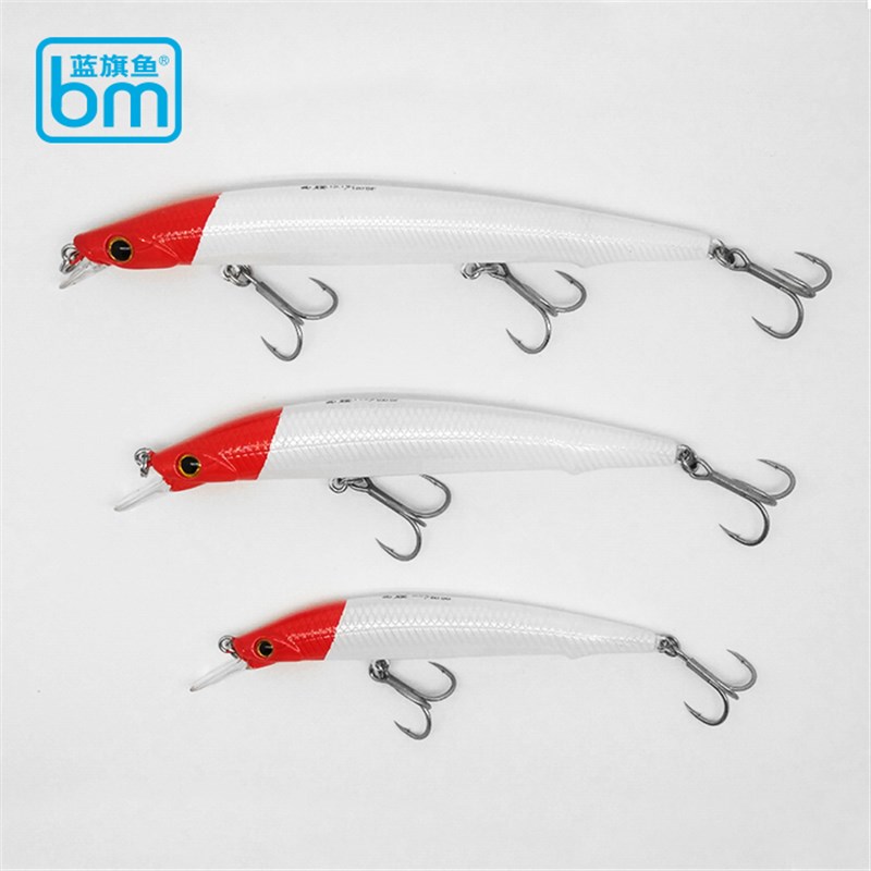 曲腰浅层抽停米诺缓沉悬浮假饵淡水远投专攻翘嘴拟饵路亚饵