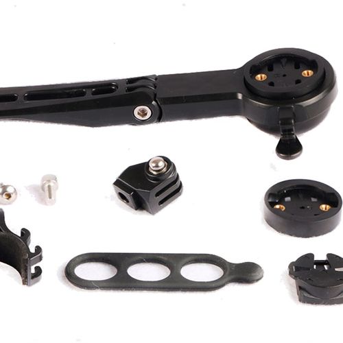 山地自行车码表支架公路车铃铛相机支架多功能猫眼4合1