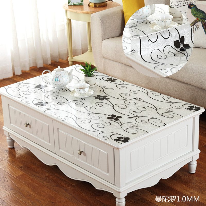 pvc桌布防水防烫防油软玻璃透明餐桌垫胶垫茶几垫网红桌面保护膜