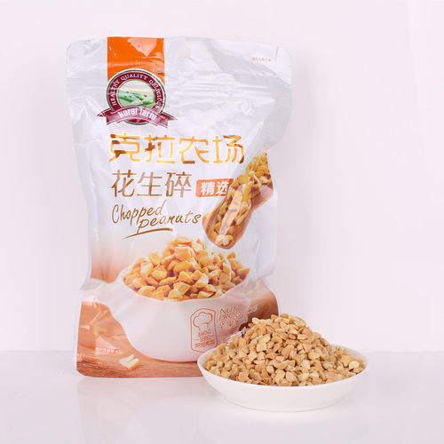 山姆超市克拉农场花生碎 烘焙原料烘烤花生仁去皮原味花生牛轧糖