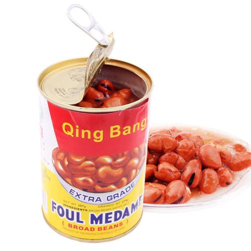 山姆冠超市晴邦Canned beans蚕豆罐头400g即食蔬菜罐头豆子罐头下