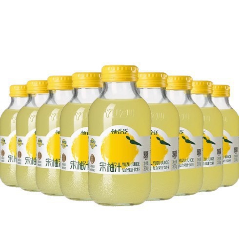 山姆超市柚香谷宋柚汁果味饮品双柚汁300g*10瓶整箱聚会休闲出游