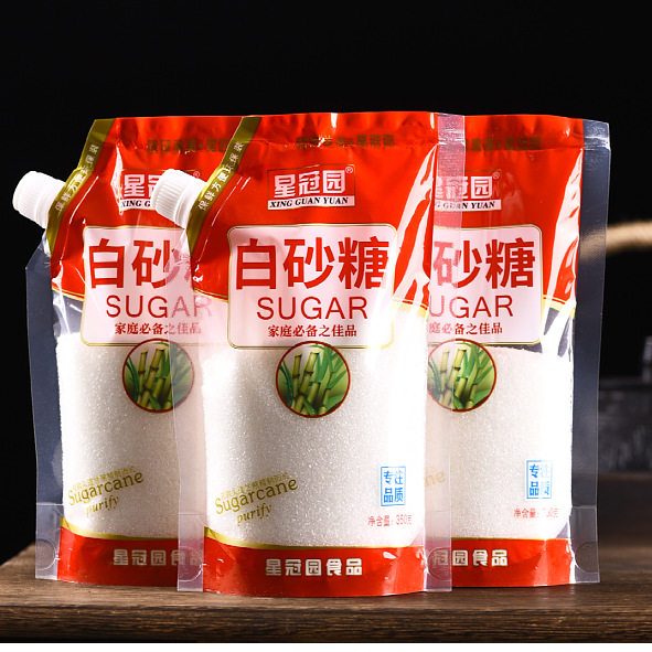 山姆冠超市云南白砂糖家用食用白沙糖 小包装厂家直销纯甘蔗糖350