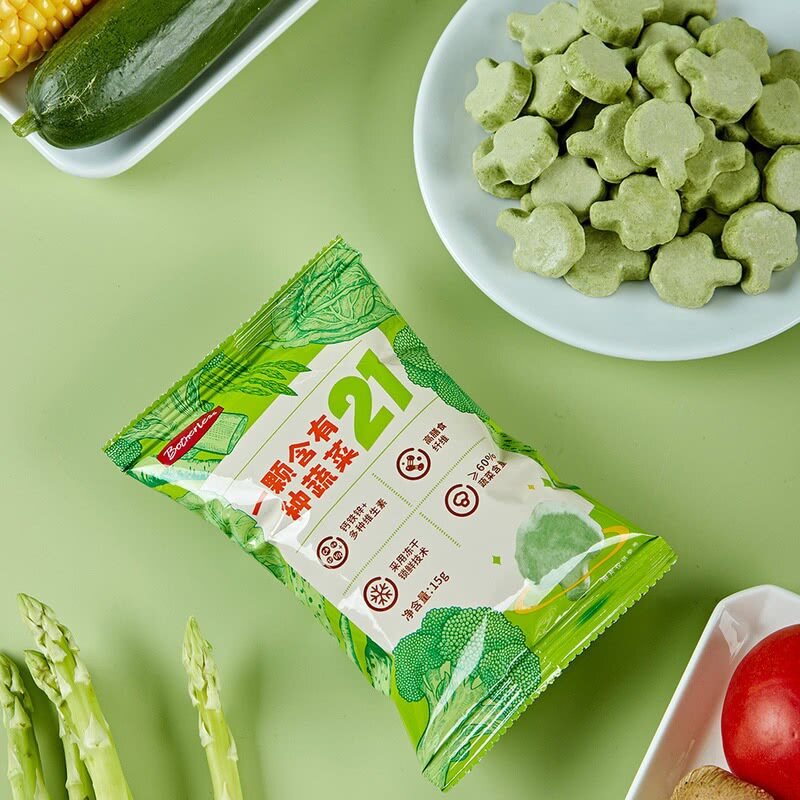 山姆超市山M冻干田园蔬菜块 宝贝儿童健康零食添加21种蔬菜干