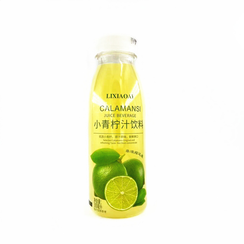 山姆超市李小艾鲜榨果汁 网红小青柠柠檬饮料300ml*12瓶/箱