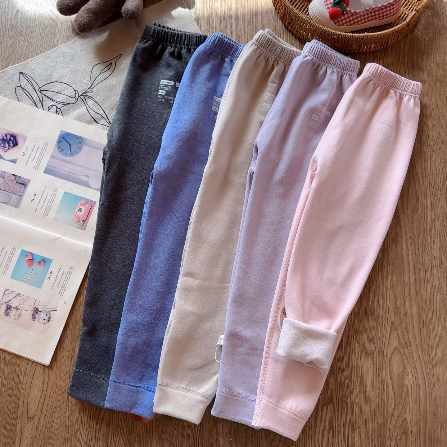 软绵绵蚕丝保暖裤加厚秋裤睡裤