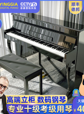 德国INGA高端立柜电钢琴88重锤键专业演奏成人数码钢琴家用电钢