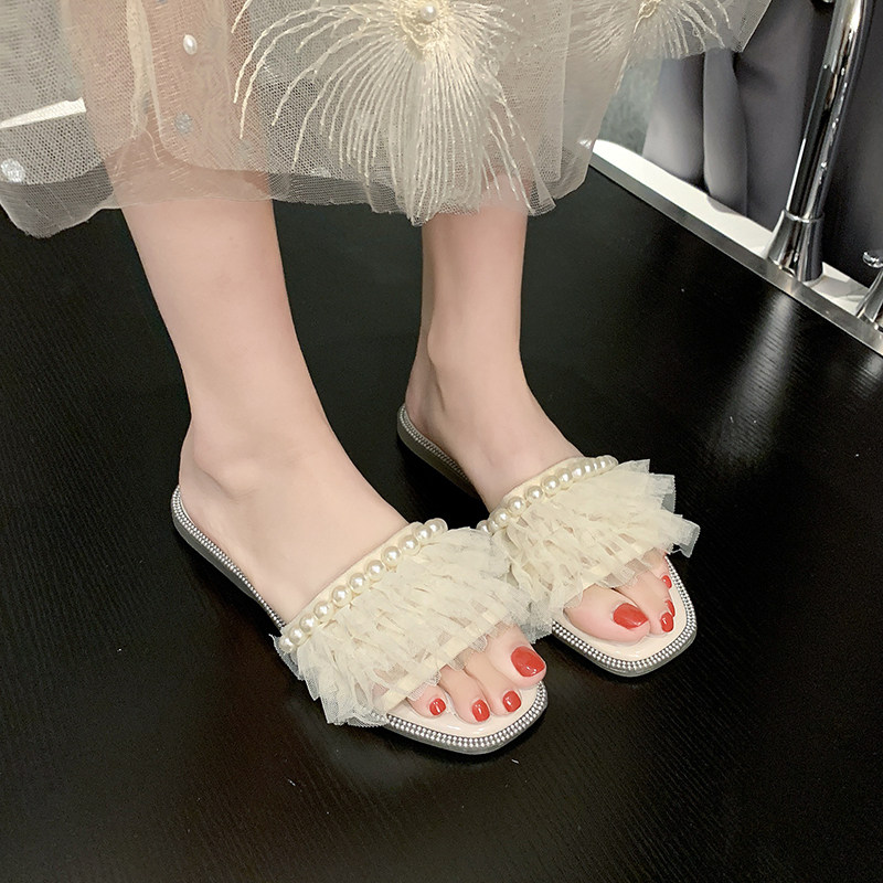 网红2021新款夏季港风凉拖鞋女外穿ins潮时尚百搭少女心沙滩鞋