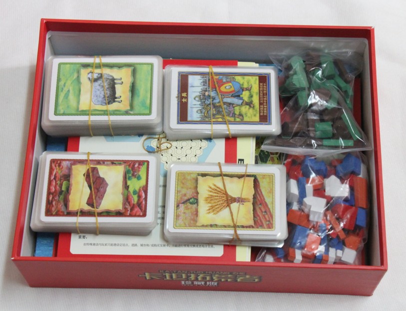 卡拓岛精致5-6人扩休闲桌游