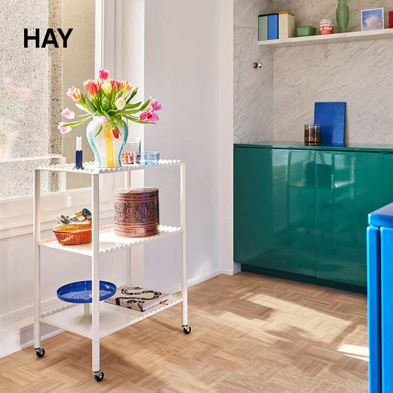 【双11预售】HAY Arcs Trolley 边几小推车多层可移动置物架