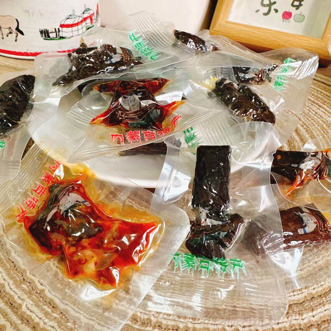 蒙皓缘牛肉干手撕风干纯牛肉内蒙古特产独立包装零食休闲小吃